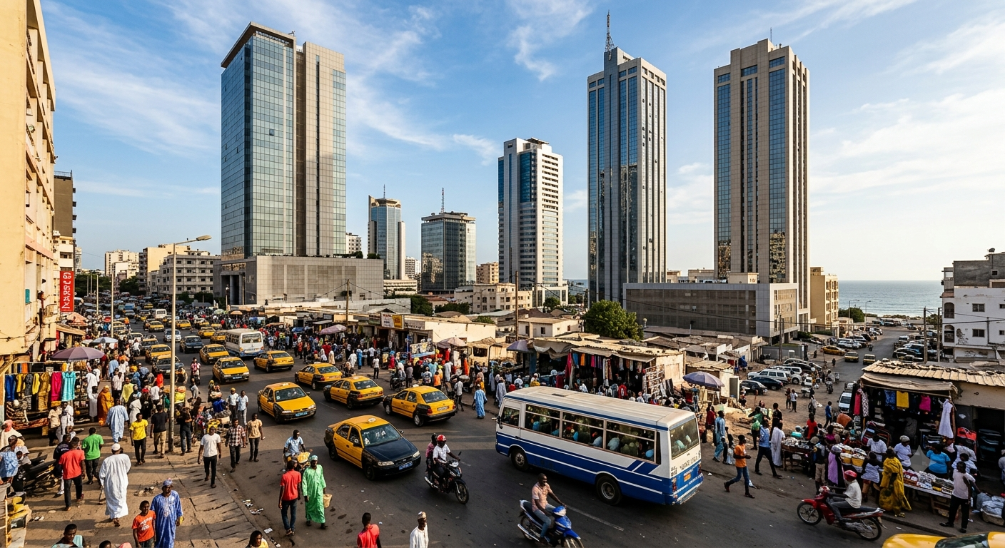 Dakar Vertical : Quand les Immeubles Touchent le Ciel mais que les Routes Restent au Sol