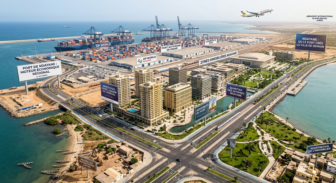 Port de Ndayane : Le moteur économique qui redéfinit l'immobilier au Sénégal