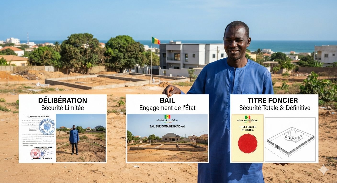 Délibération, bail ou titre foncier : que vaut vraiment votre terrain au Sénégal ?